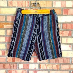 Earthbound Embroidered Shorts